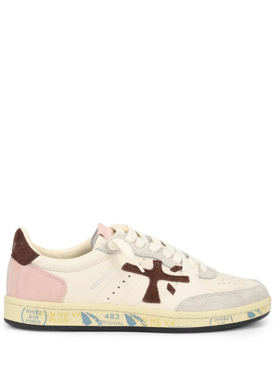 Кеды из кожи и замши Bsktclad