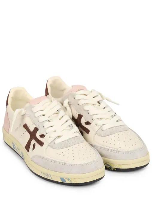 Кеды из кожи и замши Bsktclad PREMIATA