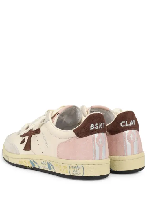 Кеды из кожи и замши Bsktclad PREMIATA