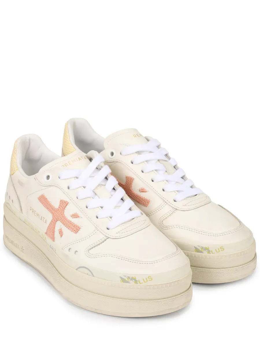 Кеды кожаные Micol