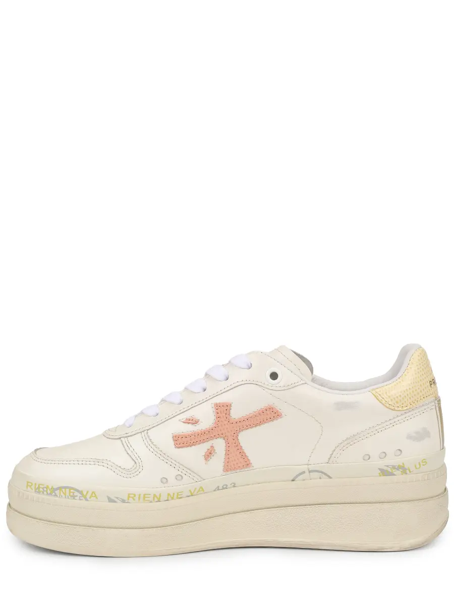 Кеды кожаные Micol