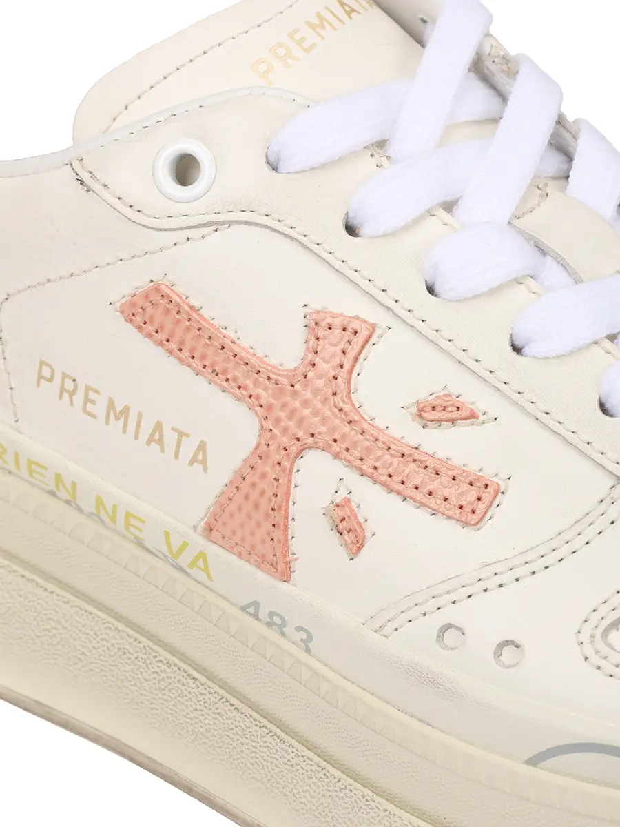 Кеды кожаные Micol