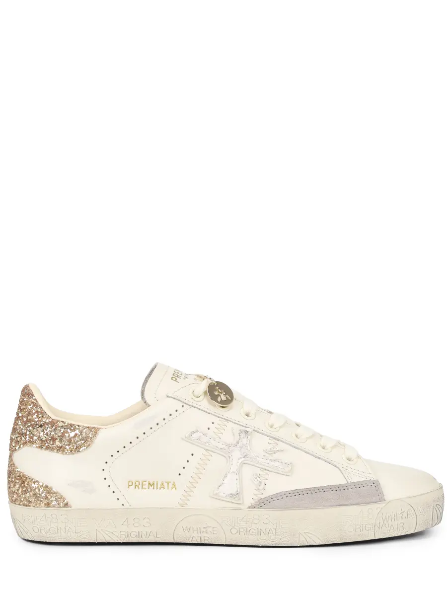 Кеды кожаные Stevend