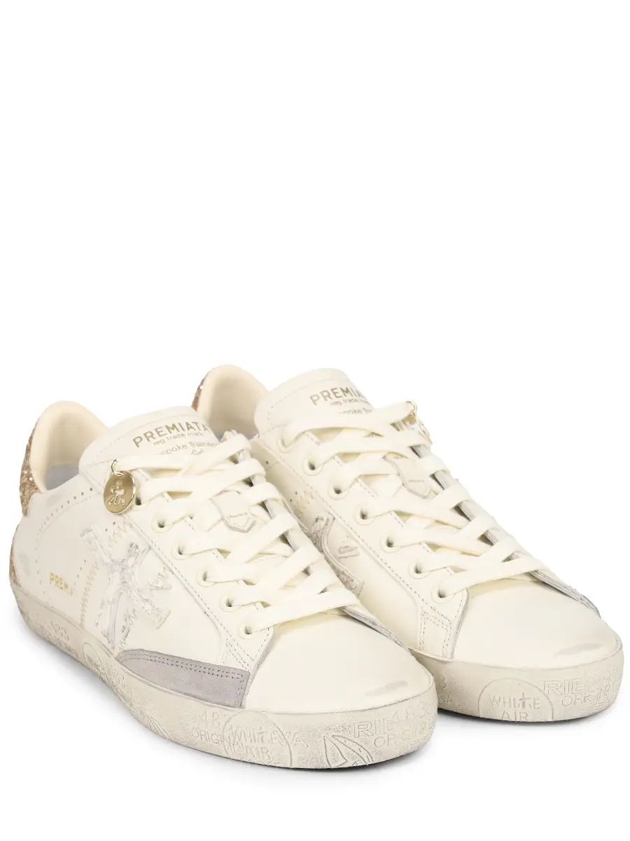 Кеды кожаные Stevend