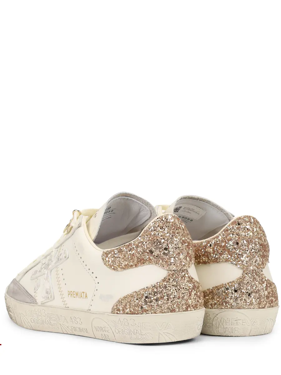 Кеды кожаные Stevend