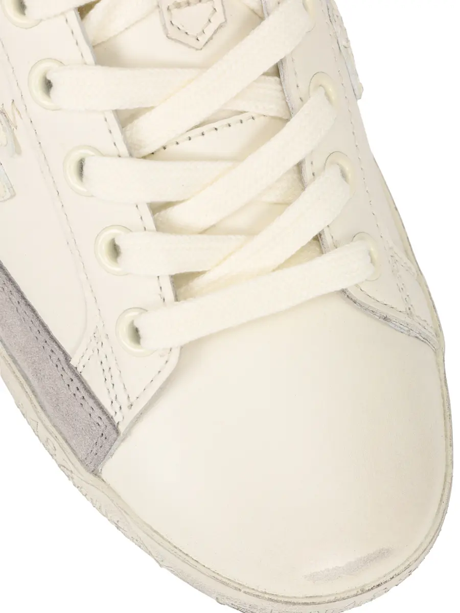 Кеды кожаные Stevend