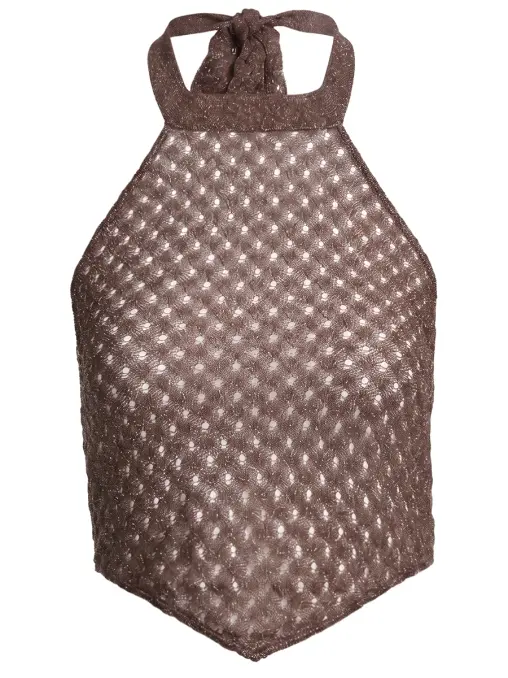 Топ из вискозы с люрексом MISSONI
