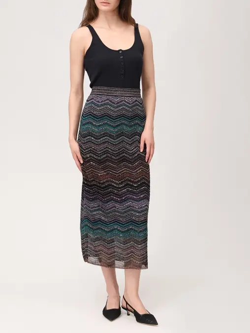 Юбка из вискозы MISSONI