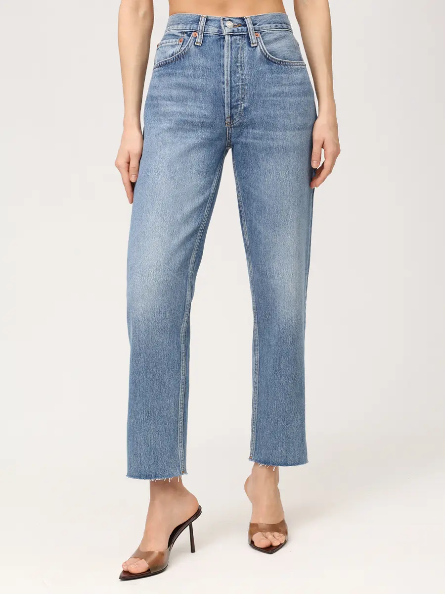 Джинсы хлопковые