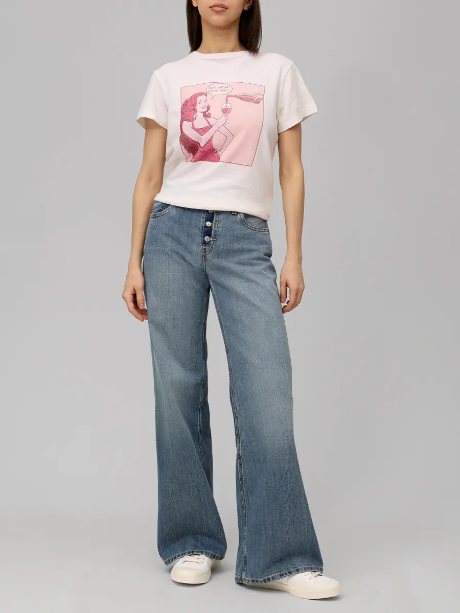 Джинсы хлопковые