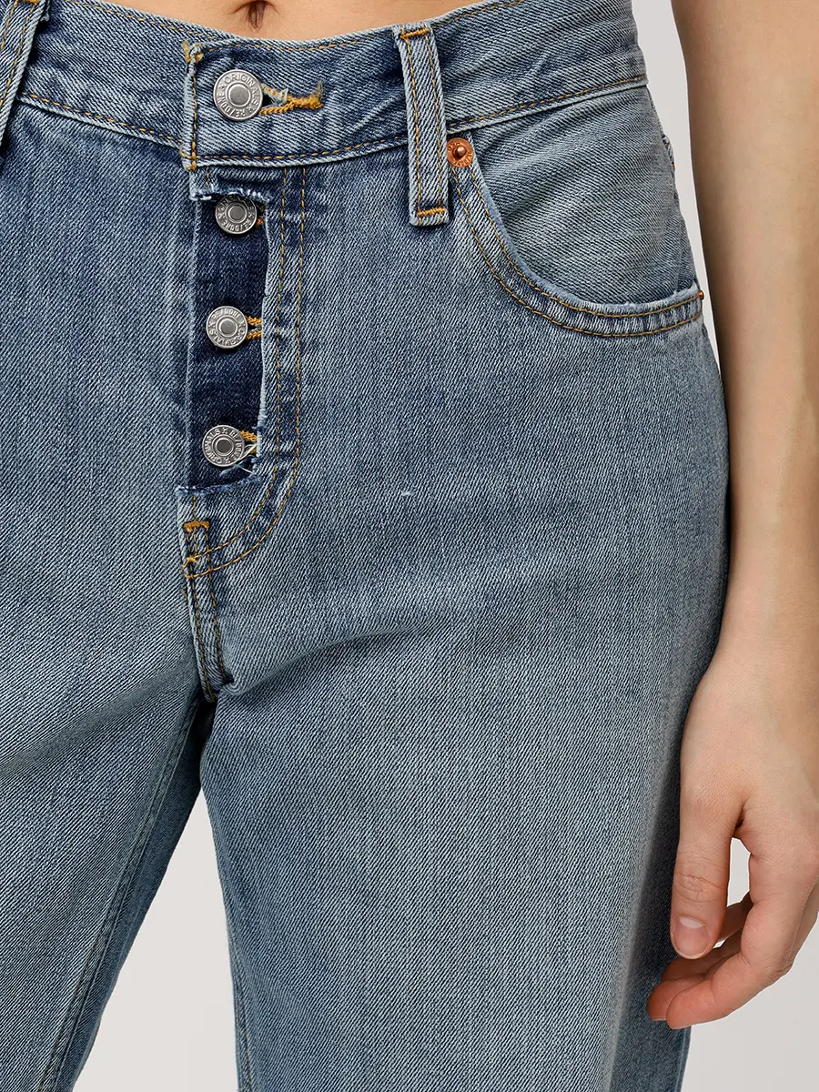 Джинсы хлопковые