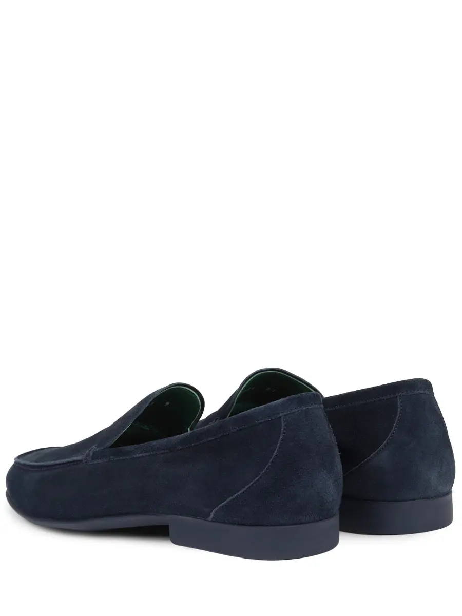 Лоферы замшевые