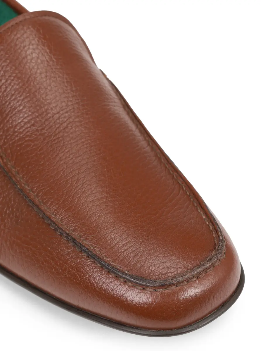 Лоферы кожаные