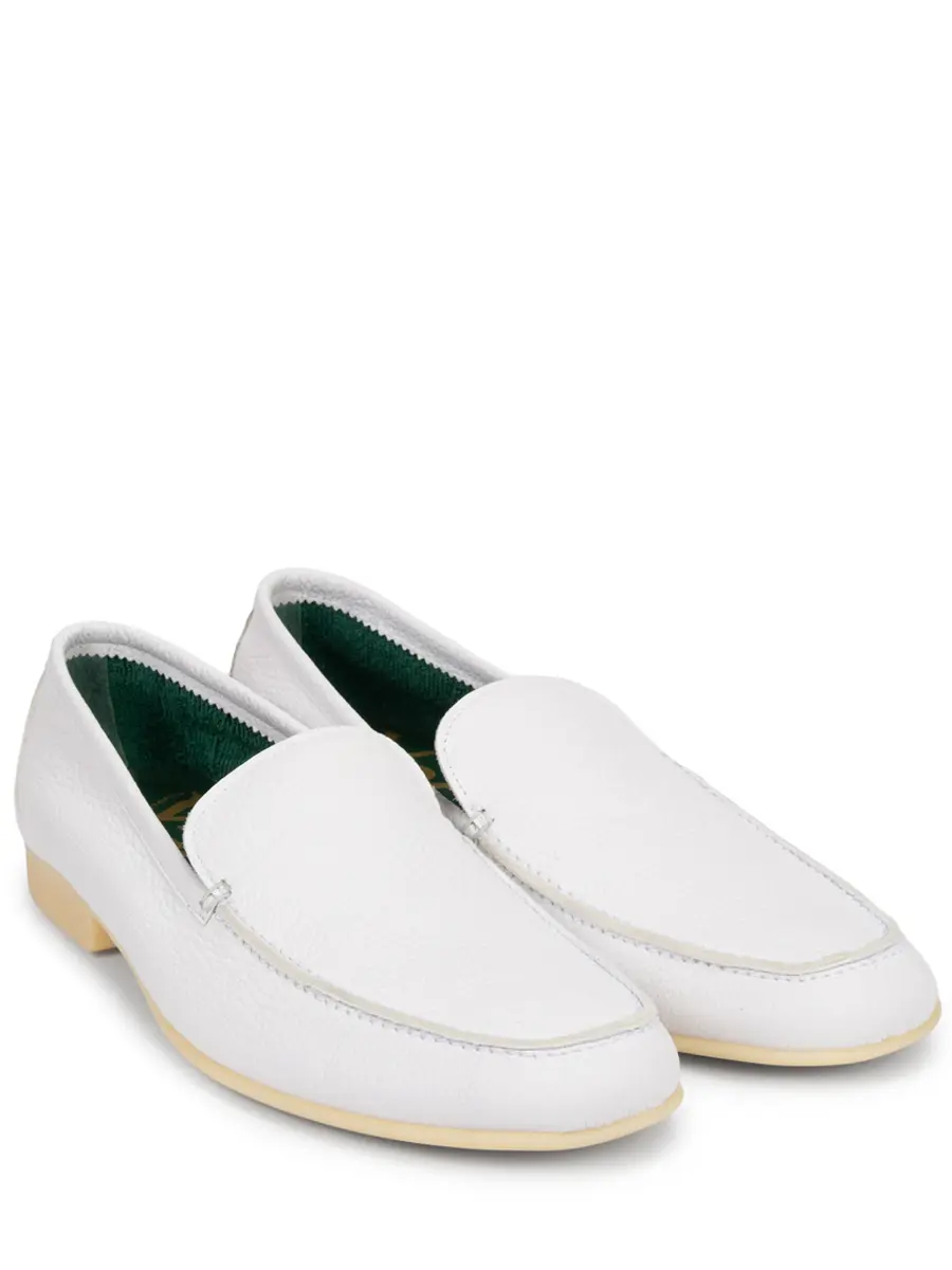 Лоферы кожаные