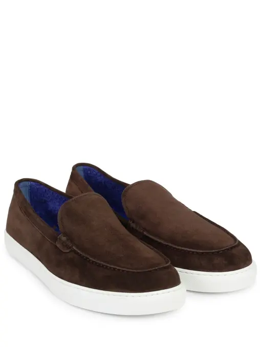 Лоферы замшевые FRATELLI ROSSETTI