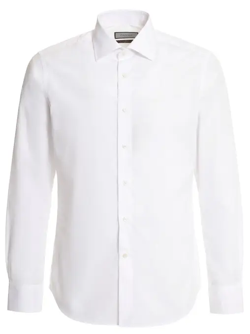 Рубашка Slim Fit хлопковая CANALI
