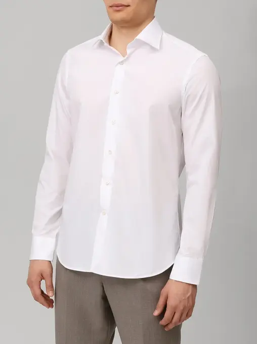 Рубашка Slim Fit хлопковая CANALI