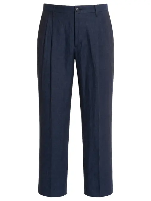 Брюки льняные CANALI