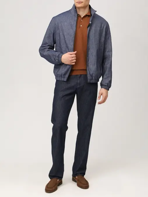 Джинсы Regular Fit хлопковые CANALI