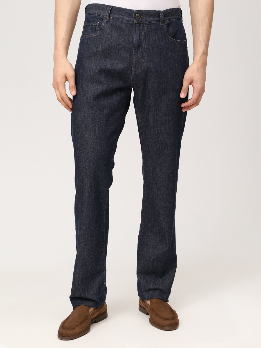 Джинсы Regular Fit хлопковые