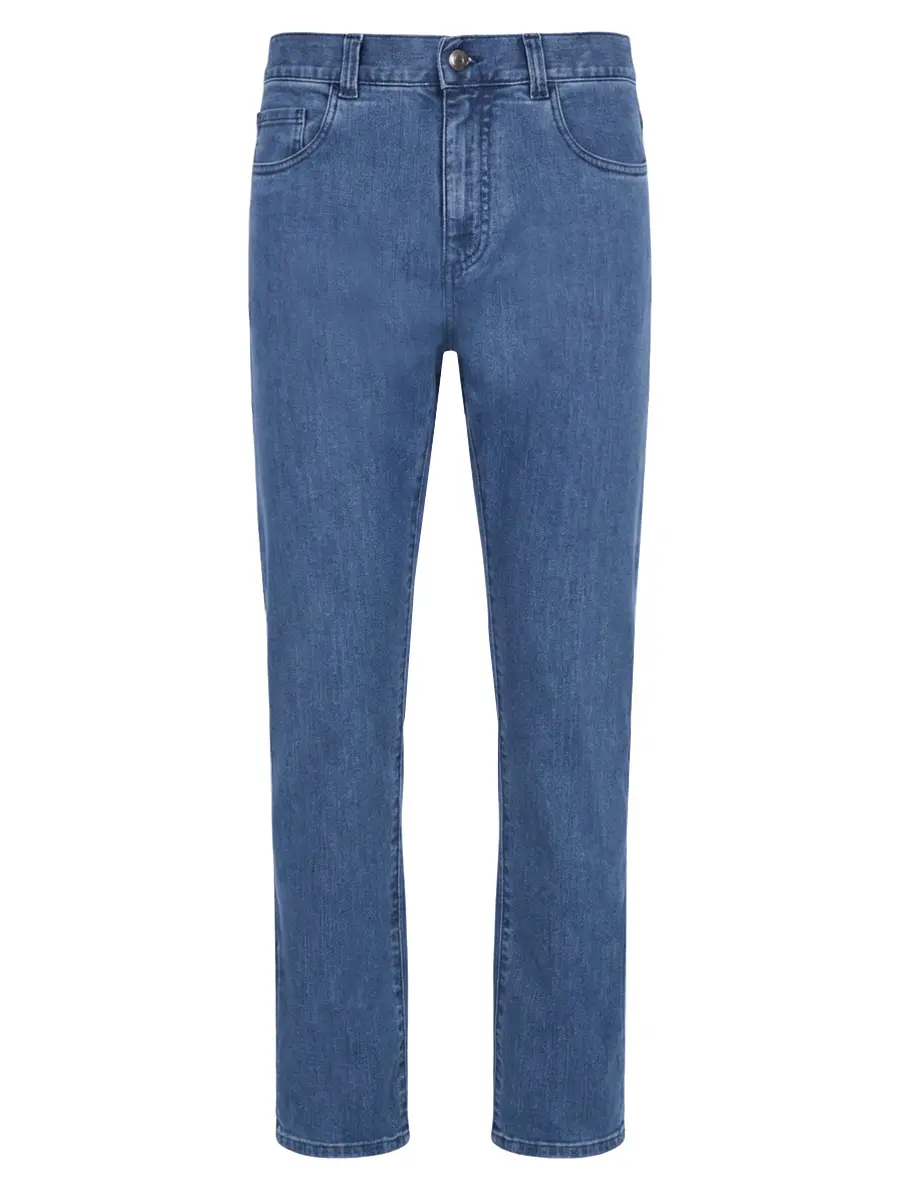 Джинсы Regular Fit хлопковые