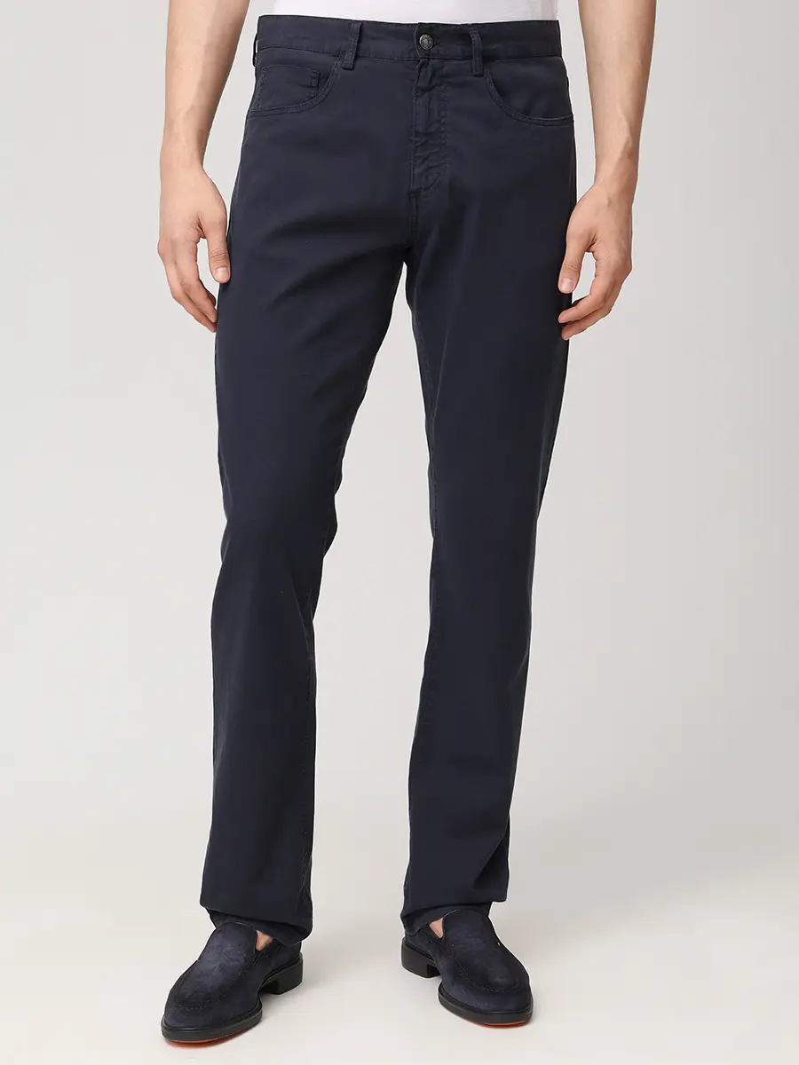 Джинсы Regular Fit из хлопка и лиоцелла
