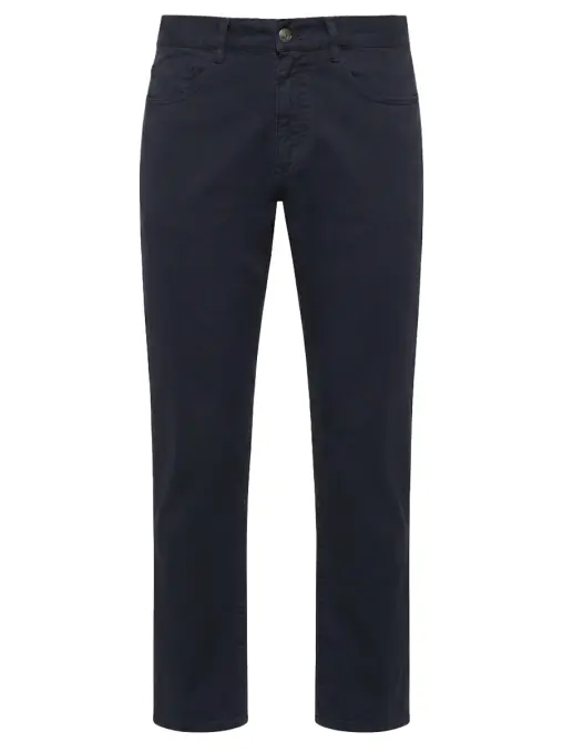 Джинсы Regular Fit из хлопка и лиоцелла CANALI