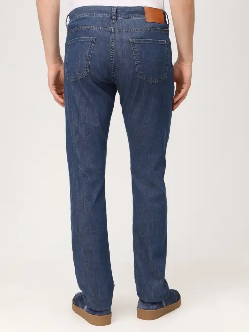 Джинсы Regular Fit хлопковые CANALI