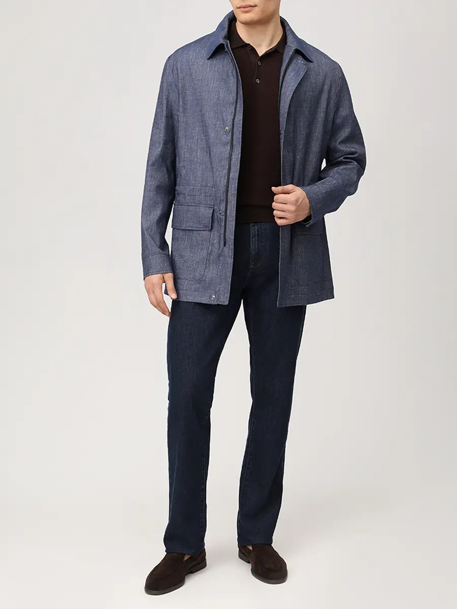 Джинсы Regular Fit хлопковые