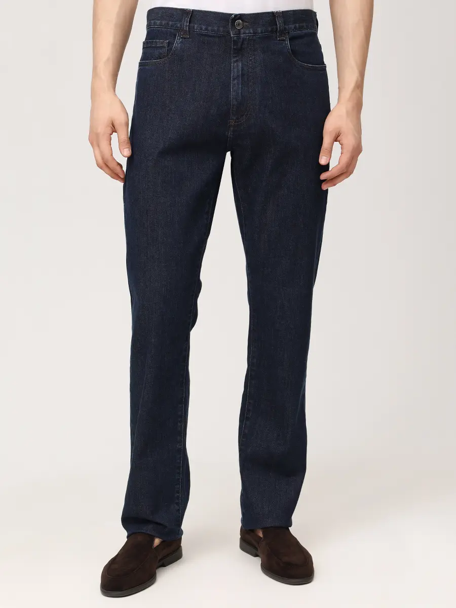 Джинсы Regular Fit хлопковые