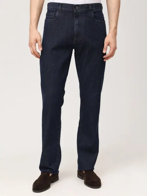 Джинсы Regular Fit хлопковые CANALI
