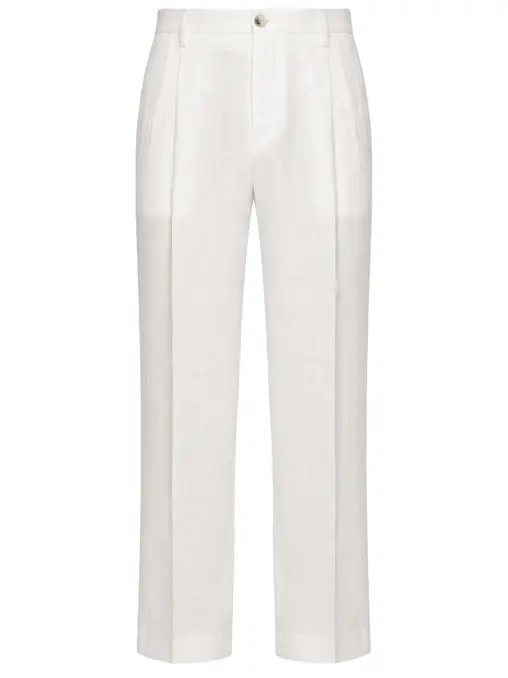 Брюки льняные CANALI