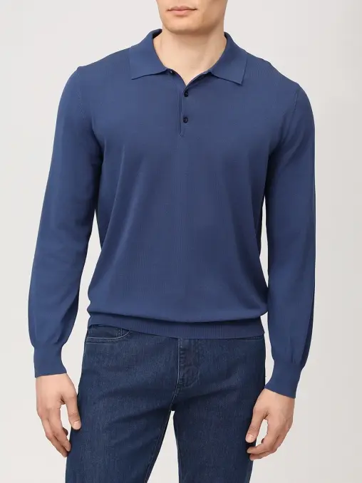 Поло хлопковое CANALI