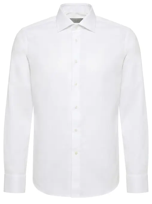 Рубашка Slim Fit хлопковая CANALI