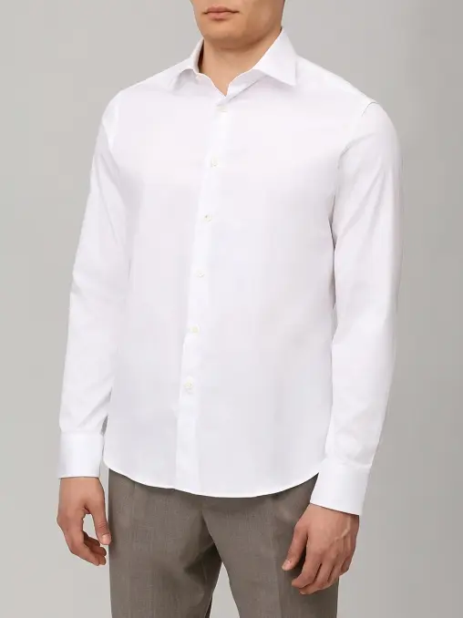 Рубашка Slim Fit хлопковая CANALI