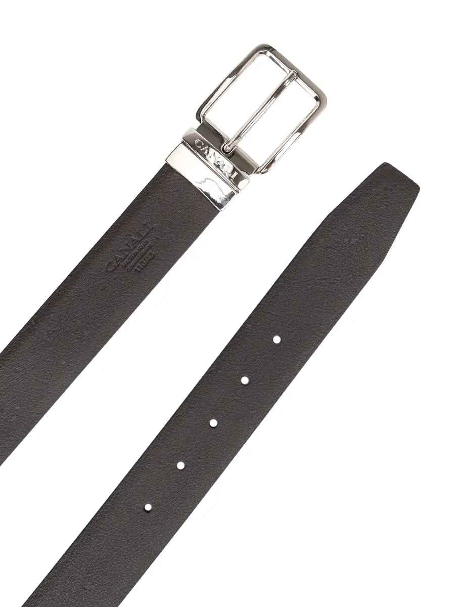 Ремень кожаный двусторонний