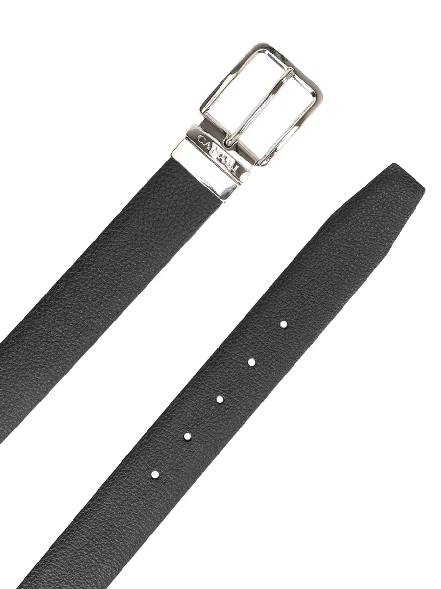 Ремень кожаный двусторонний