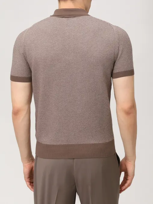 Поло хлопковое CANALI
