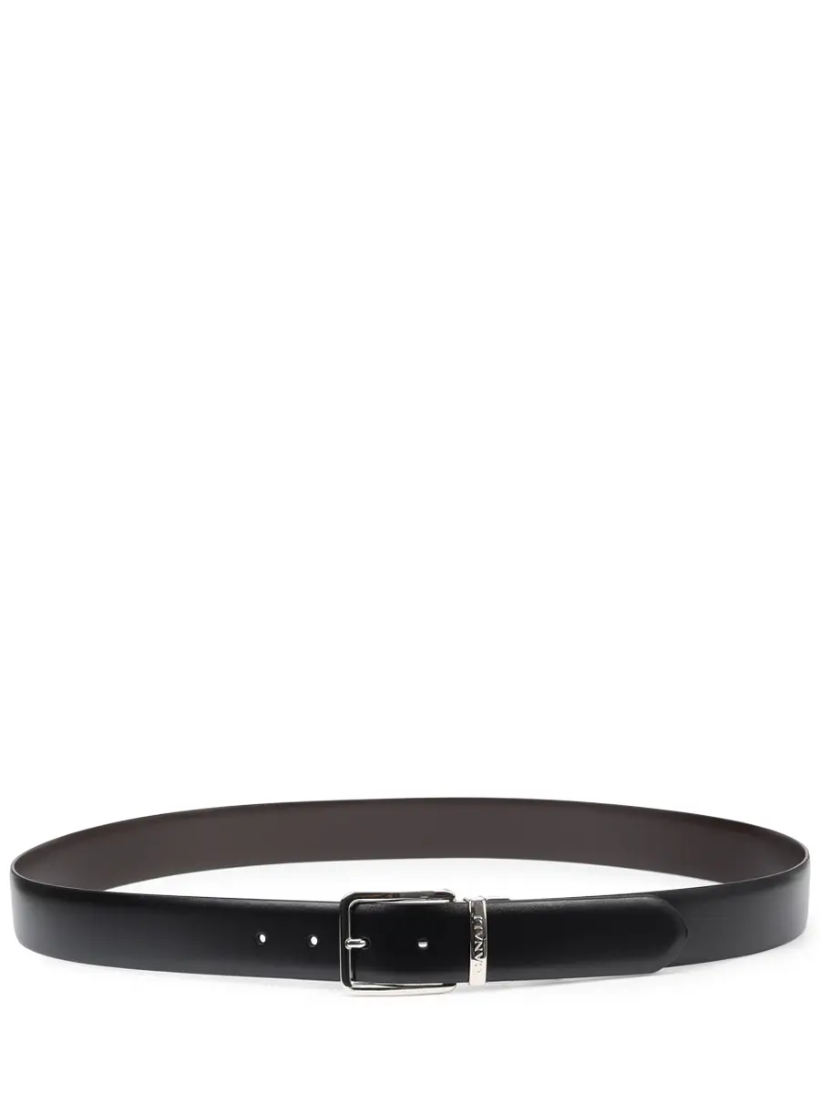 Ремень кожаный двусторонний