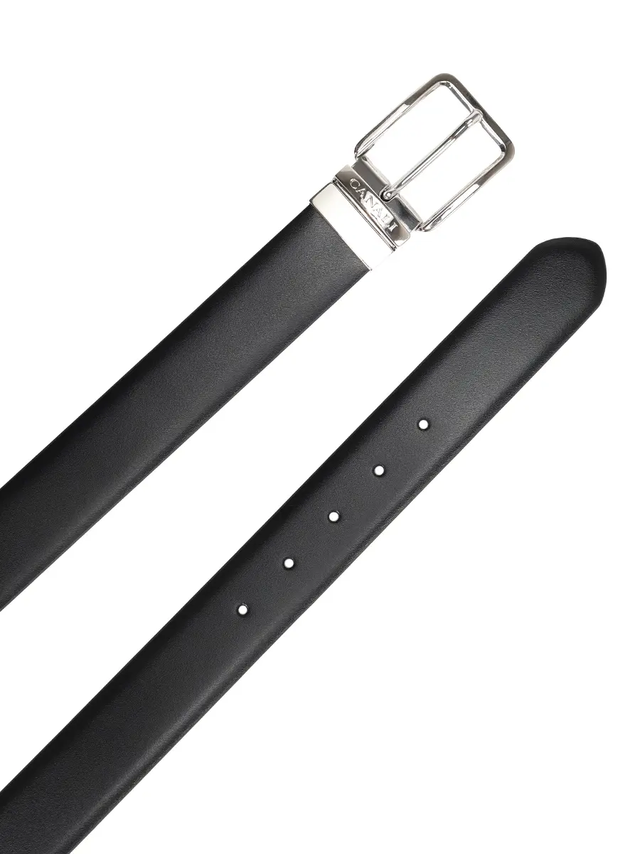 Ремень кожаный двусторонний