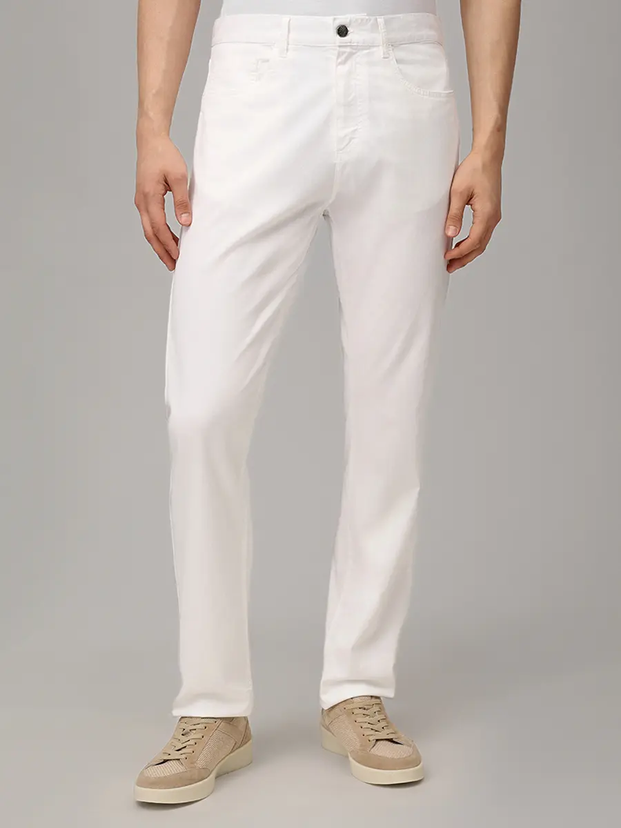 Джинсы Regular Fit из хлопка и лиоцелла