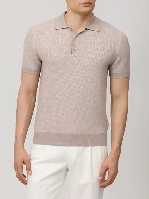 Поло хлопковое CANALI