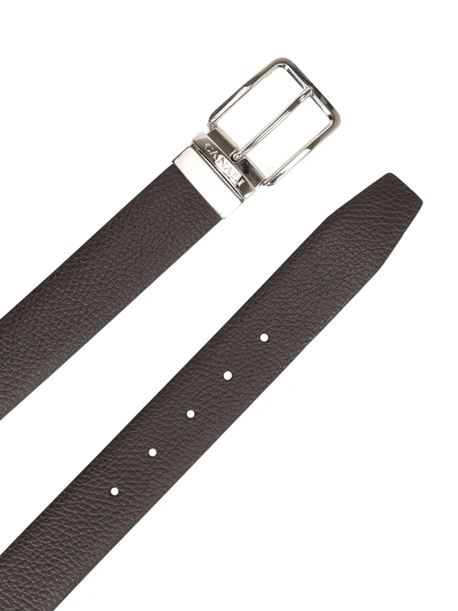 Ремень кожаный двусторонний