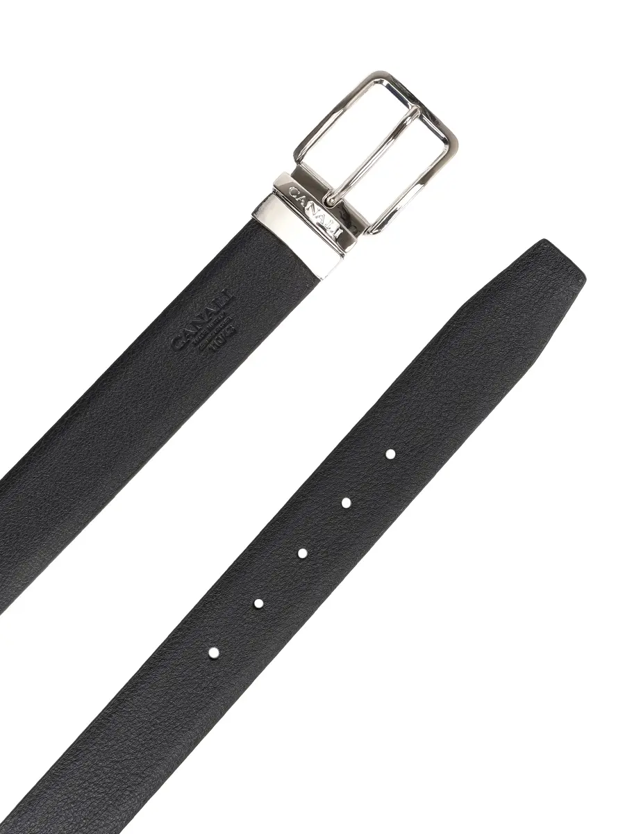 Ремень кожаный двусторонний