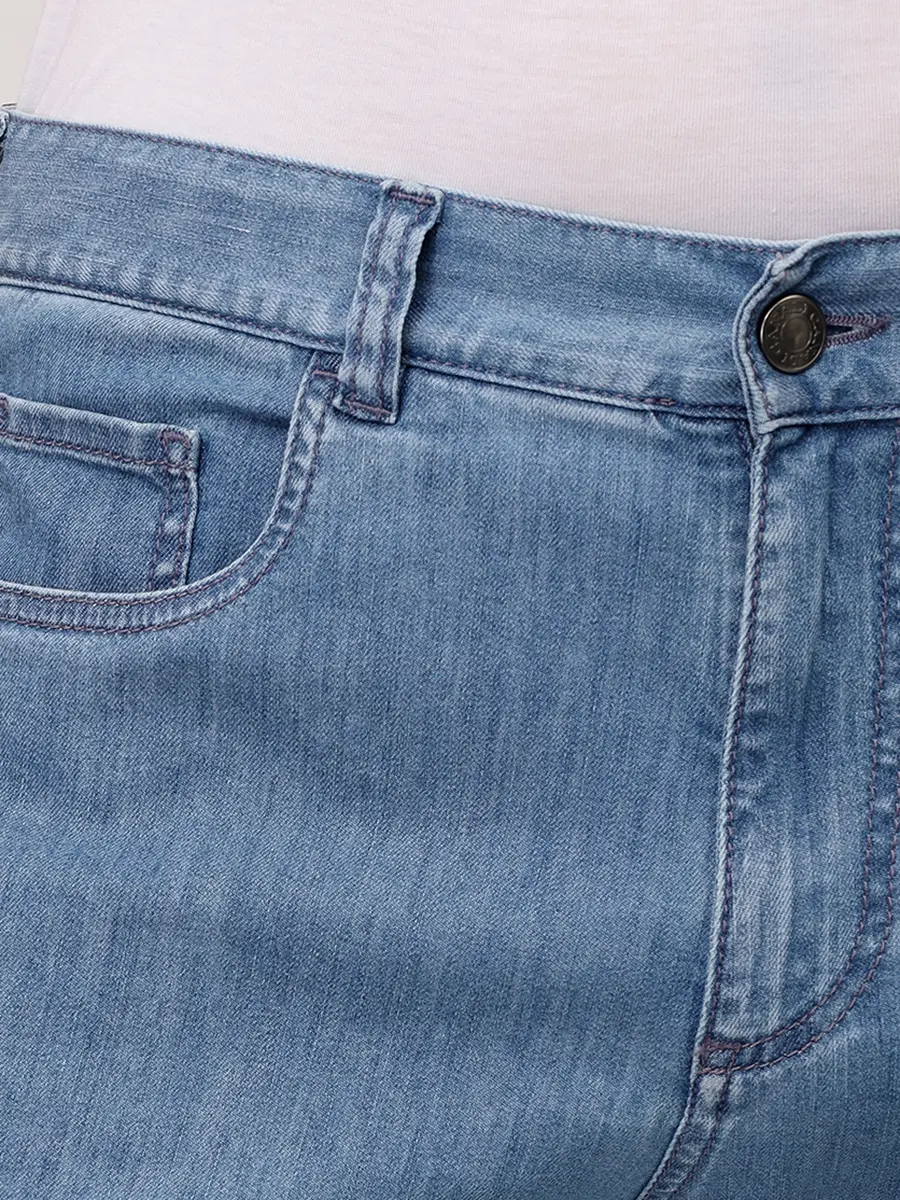 Джинсы Regular Fit хлопковые