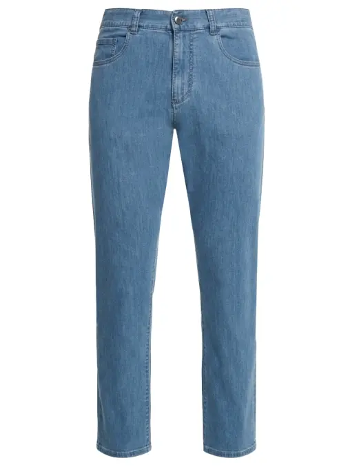 Джинсы Regular Fit хлопковые CANALI