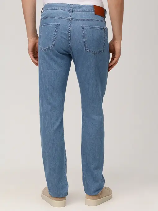 Джинсы Regular Fit хлопковые CANALI
