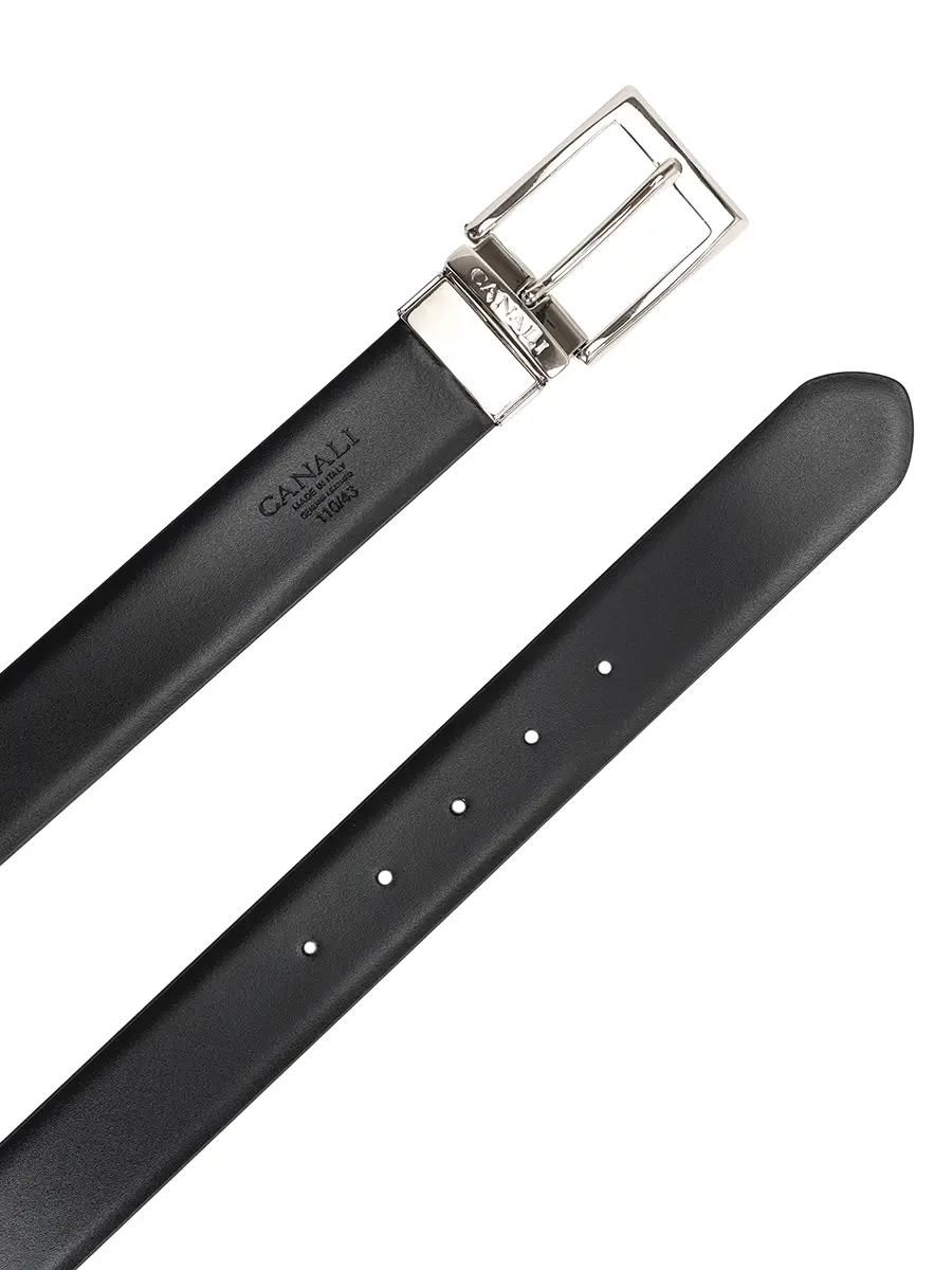 Ремень кожаный двусторонний