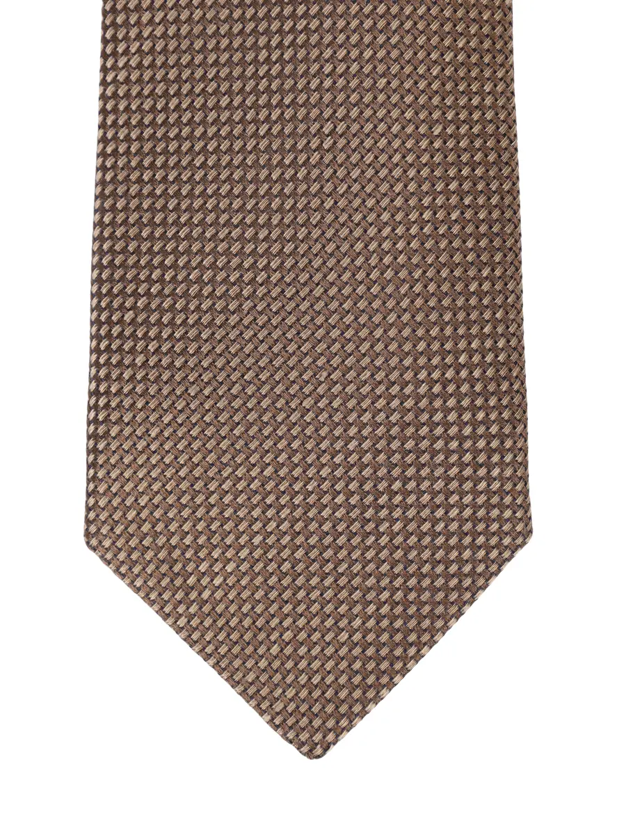 Галстук из шелка и льна