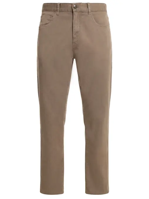 Джинсы Regular Fit из хлопка и лиоцелла CANALI